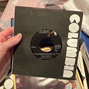 Vintage Eurythmics vintage 45 vinyl sweet dreams are made of these